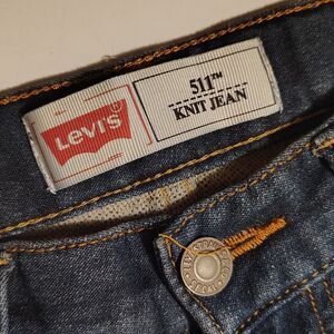 Levi's 511 knit boys 8 REG (24X22) denim jeans stretchable adjustable waist